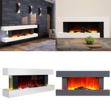 52"  LED Fireplace Suite