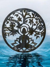 Grey buddha metal - buddha,