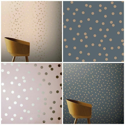 Arthouse metallic polka dot - arthouse,