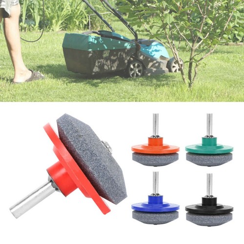 Rotary drill lawn mower blade - drill,