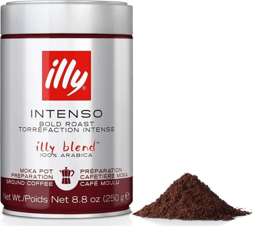 Illy intenso ground coffee - intenso,
