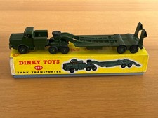 Dinky Supertoys boxed excellent No.660 Tank Transporter in fair box