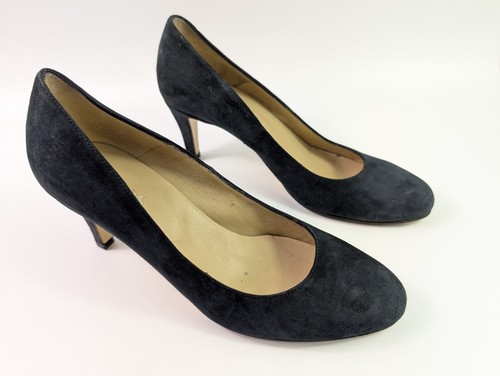 Hobbs dark navy black suede - navy,