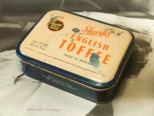 Sharp's English Toffee vintage sweet tin-12cm