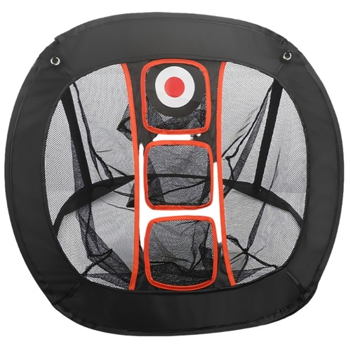 Double purpose golf play net - double,