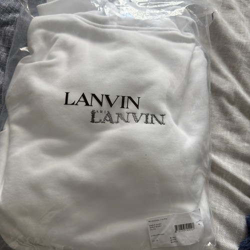 Lanvin logo hoodie - lanvin,