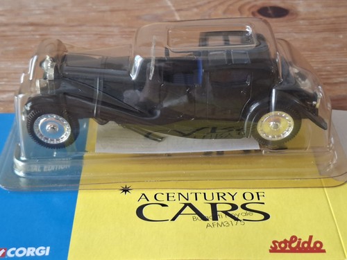 Corgi bugatti royale black - royale,