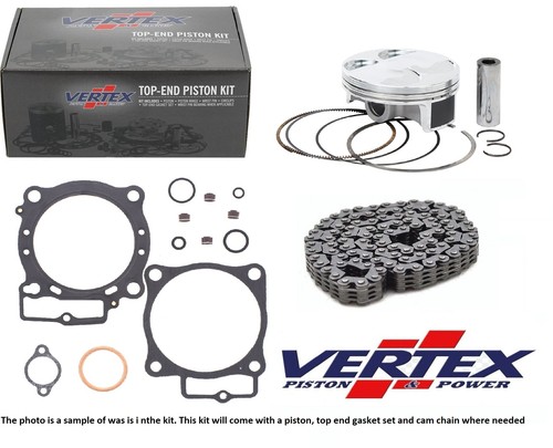 Vertex top end gasket kit - gasket, for