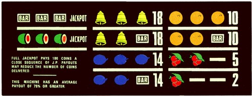 One armed bandit - bandit, card