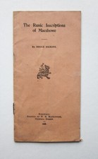 1930 Bruce Dickins Runic