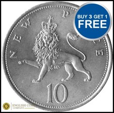 1968 TO 1981 Decimal Large 10p