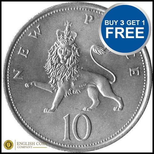 1968 1981 decimal large 10p - 1981,