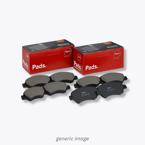 Apec front rear pads fits - apec,