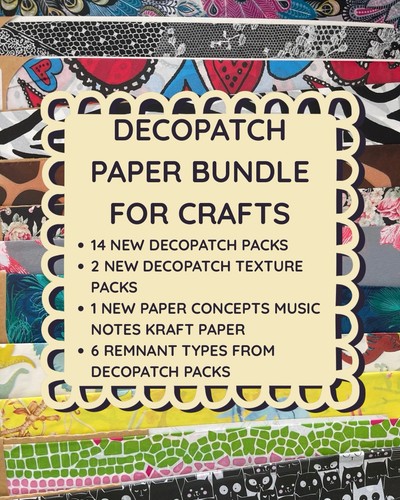 Large decopatch paper bundle - decopatch,