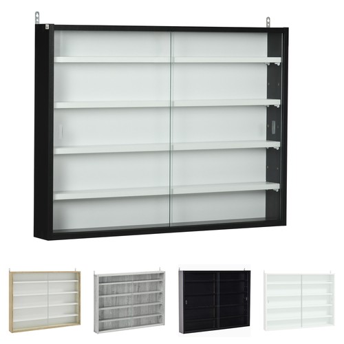 Homcom tier glass display - 5-tier,