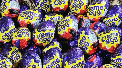 Cadbury creme eggs - creme,