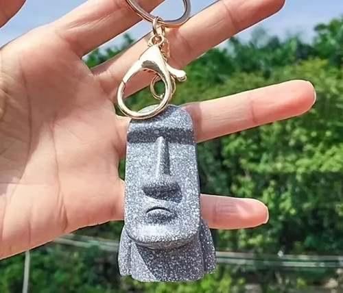Easter island moai head - island,