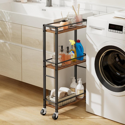 Tier slim rolling cart - slim,