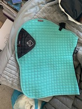 Lemieux Turquoise Suede Saddle
