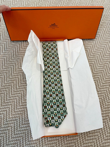 Hermès men silk - hermès,