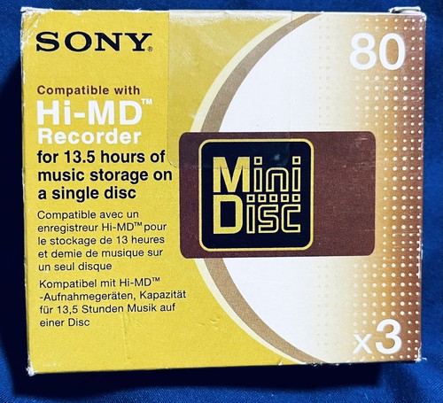 Sony min hi md - 80, hi-md