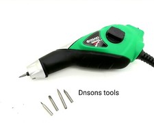 Electric Pen for Fossil Preparation,Engraving,Carving Stone with tungsten tips