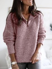 Womens Knitted Long Sleeve