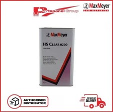 Max Meyer HS Clear Coat Car Lacquer 0200 Maxi clear Lacquer 2K Superior 5 LTR