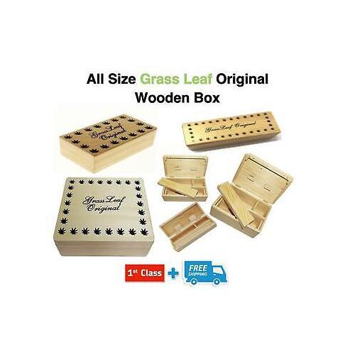 Genuine wooden rolling box - genuine,