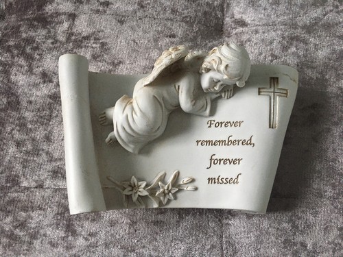 Sentimental grave stone angel - sentimental,