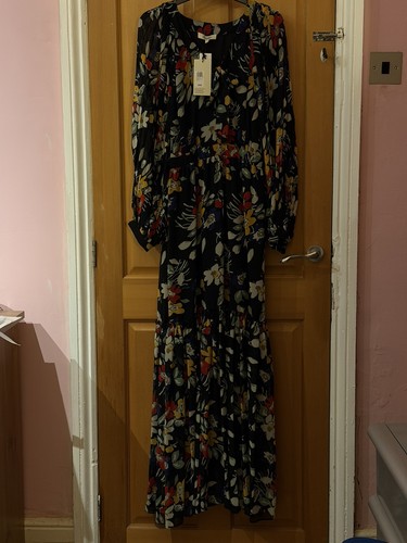 Vintage floral print maxi - vintage,