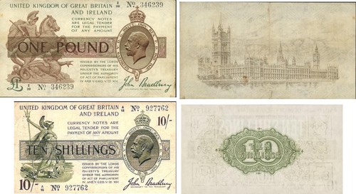 Shillings 1 pound - shillings, &