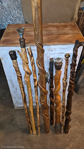 Handmade carved wood - handmade, by