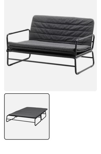 Ikea hammarn sofa bed dark - hammarn,