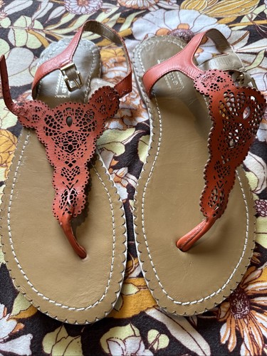 Dune leather sandals size - dune,