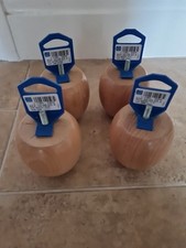 4 Solid Wood Bed/cupboard/sofa Legs.