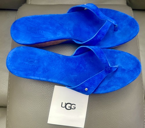 Ugg brook royal - blue, suede