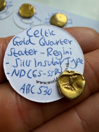 Celtic gold quarter - gold, –