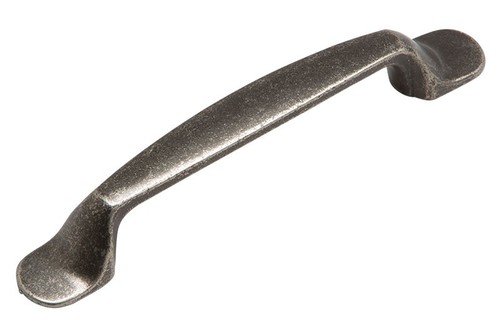 Antique pewter cabinet handle - antique,
