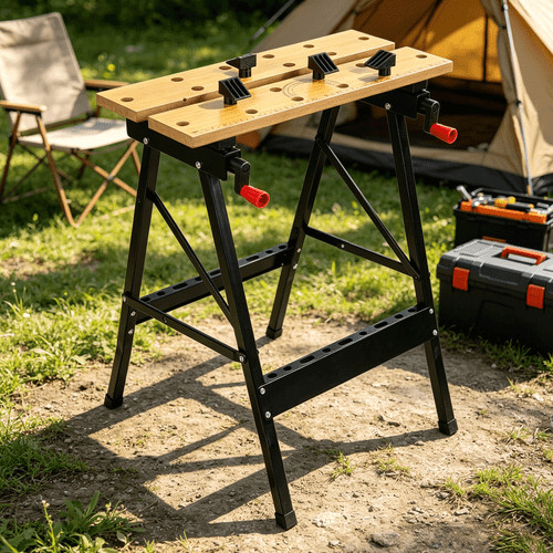 Folding angle flip top - top, clamp