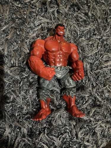 Marvel select red - hulk, action
