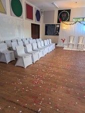 HIRE - CHAIR COVERS WHITE