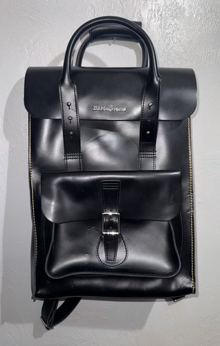 Martens black leather box - black,