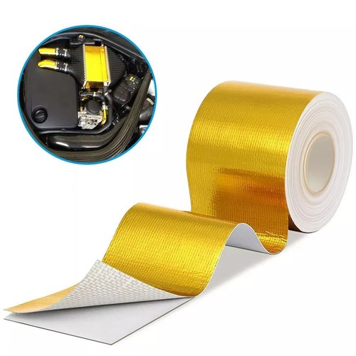 50mm 10m gold - x, adhesive