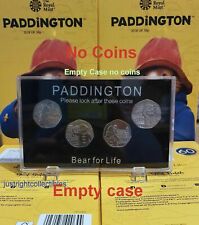 Paddington Bear 50p Display Case for All 4 Coins CATHEDRAL TOWER STATION PALACE