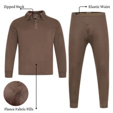 Army Shirt Trouser Original US Fleece Norwegian Pullover Set Coyote Thermal