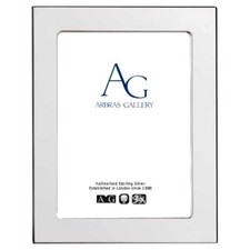 Sterling Silver 10x8" Photo Frame with British Hallmark - Arbras Gallery (AG344)