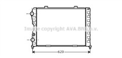Spec ava radiator for alfa - oe,