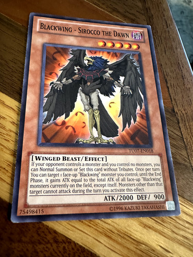 Blackwing sirocco the dawn - -,