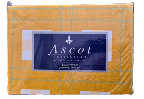 Ascot collection squares queen - ascot,